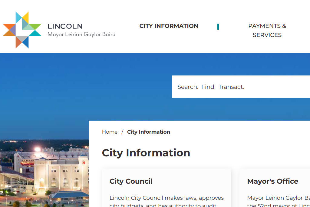Lincoln City Government